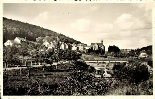 Ak Jünkerath in der Eifel, Teilansicht, Kirche