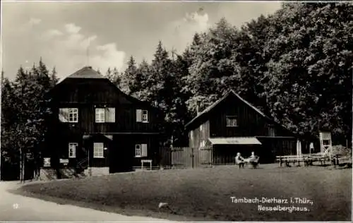 Ak Tambach Dietharz in Thüringen, Nesselberghaus