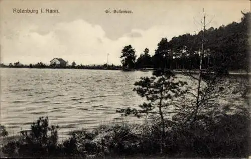 Ak Rotenburg in Hannover Rotenburg an der Wümme, Großer Bullensee