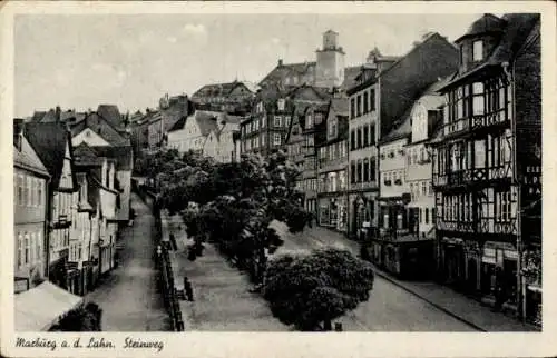 Ak Marburg an der Lahn, Steinweg