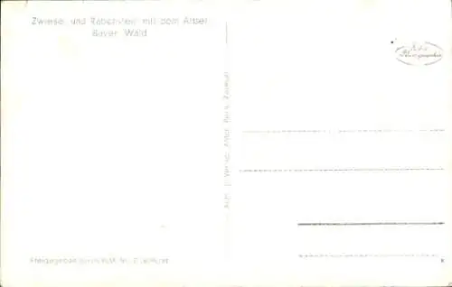 Ak Rabenstein Zwiesel im Bayerischen Wald, Totalansicht, Arber