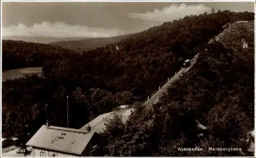 Ak Wiesbaden in Hessen, Nerobergbahn