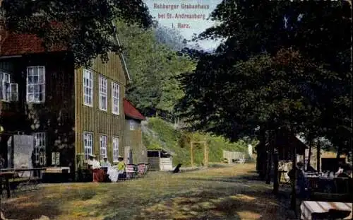 Ak St. Andreasberg Braunlage im Harz, Rehberger Grabenhaus
