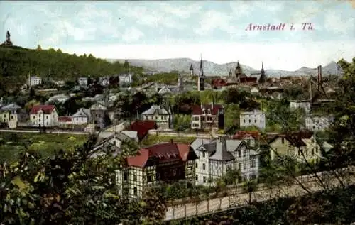 Ak Arnstadt in Thüringen, Ortsansicht