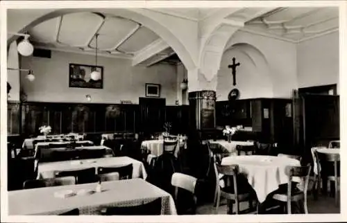 Ak Regensburg an der Donau Oberpfalz, Bischofshof, Bürgersaal