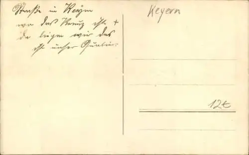 Foto Ak Keyern, Straßenpartie, Soldaten