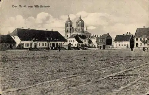Ak Vladislavovas Władysławów Wladislawo Kudirkos Naumiestis Schirwindt-Neustadt Litauen, Markt