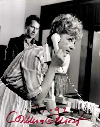 Ak Schauspielerin Corinna Genest, Schauspieler Manfre Lehmann, Autogramm, Liebling Kreuzberg