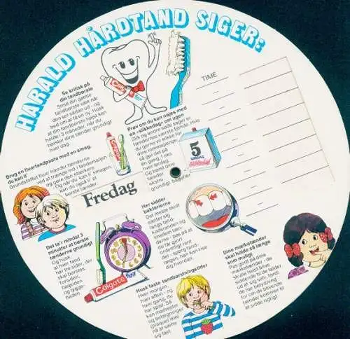 Stundenplan Skole Skema, Harald Hartand Siger, Colgate Fluor