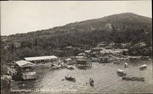Ak Büyükada Prinkipo Prinzeninseln Konstantinopel Istanbul Türkei, Seebad Yorgouh