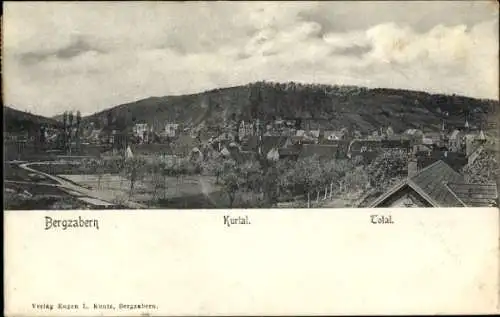 Ak Bad Bergzabern an der Weinstraße Pfalz, Kurtal, Totalansicht