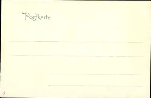 Ak Karlsruhe in Baden, Festhalle, Bismarck-Denkmal