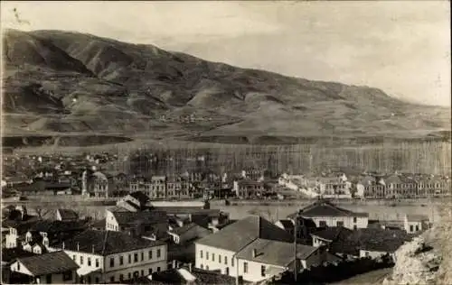Foto Ak Skopje Üsküb Mazedonien, Stadtpanorama, I WK