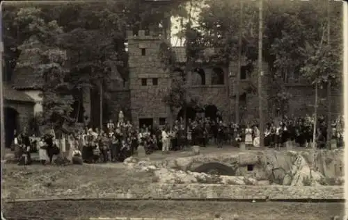 Foto Ak Offenbach am Main, 400 Jahrfeier Reichstag Worms 1921, Theaterszene