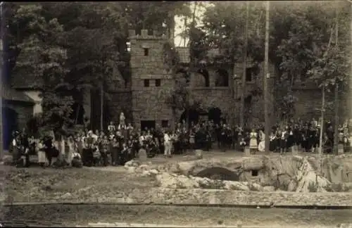 Foto Ak Offenbach am Main, 400 Jahrfeier Reichstag Worms 1921, Theaterszene