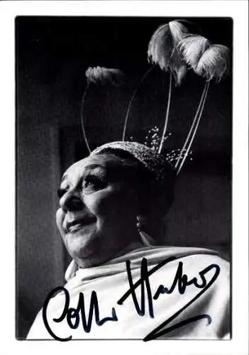 Ak Schauspielerin und Sängerin Lotti Huber, Portrait, Autogramm
