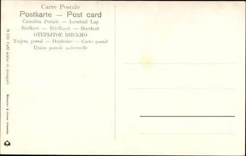 Künstler Ak Ägypten, Arabisches Café und Moschee