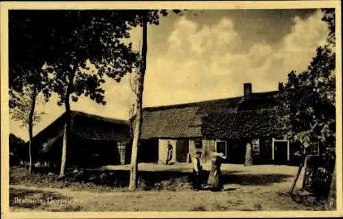 Ak Nordbrabant Niederlande, Brabantsch Dorpsleven, Hedde 't bakske klaor, Mieke