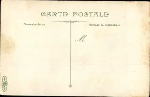 AK-Infanterie, Signalhornschule, französische Soldaten, Trompeter