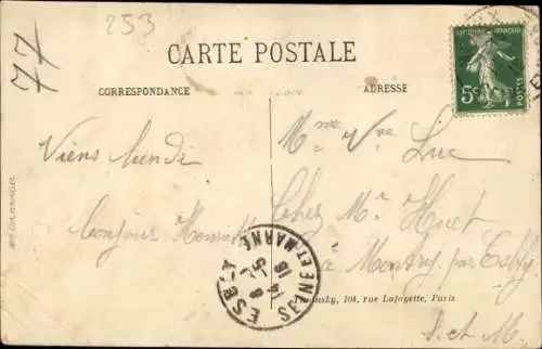 Ak En Argonne, Ein Werk der Verteidigung, I WK