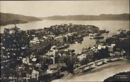 Ak Bergen Norwegen, Panorama