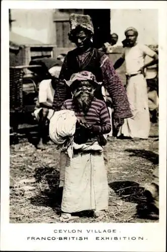 Ak Ceylon Sri Lanka, Einheimische