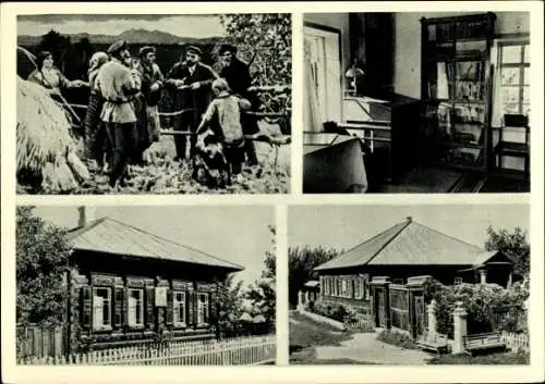 Ak Schuschenskoje Russland, Wladimir Iljitsch Lenin im Exil