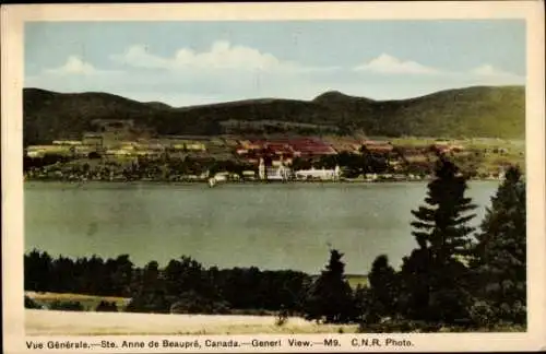 Ak Sainte Anne de Beaupré Québec Kanada, Totale