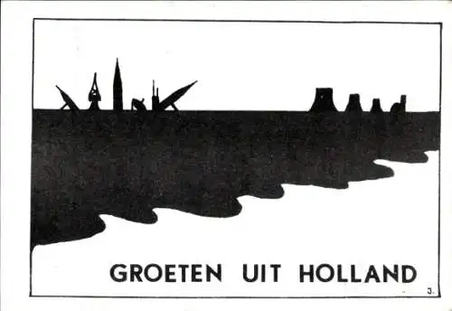 Ak Grüße aus Holland