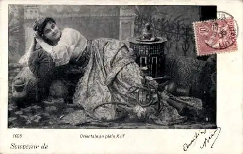 Ak Ägypten, Ägypterin, orientalische Frau