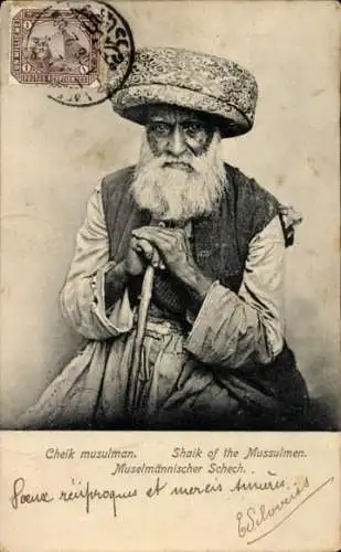 Ak Türkei, Muselmännischer Scheich