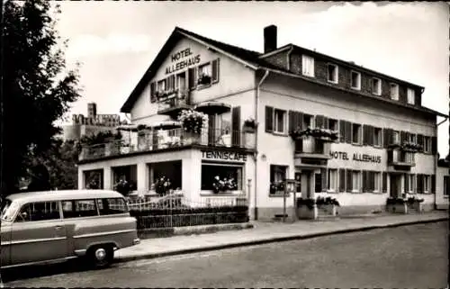 Ak Königstein im Taunus, Hotel Alleehaus Tenniskaffee, Oelmühlweg 1