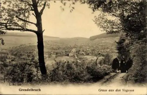 Ak Grendelbruch Alsace Bas Rhin, Gesamtansicht