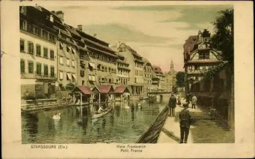 Ak Strasbourg Straßburg Elsass Bas Rhin, Klein Frankreich
