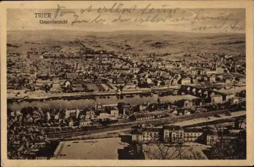 Ak Trier an der Mosel, Gesamtansicht