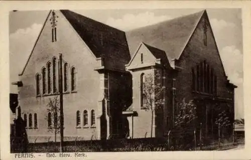 Ak Pernis Rotterdam Südholland Niederlande, Ned. Herv. Kerk