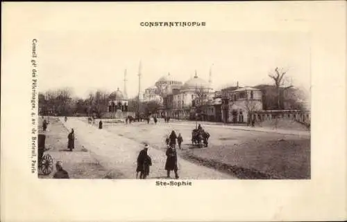 Ak Konstantinopel Istanbul Türkei, Moschee Hagia Sophia