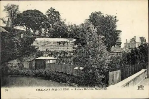 Ak Châlons-sur-Marne, ehemalige Maucilain-Bastion