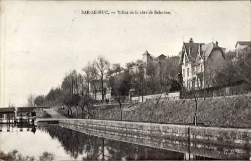 Ak Bar le Duc Meuse, Villas de la cote de Behonne