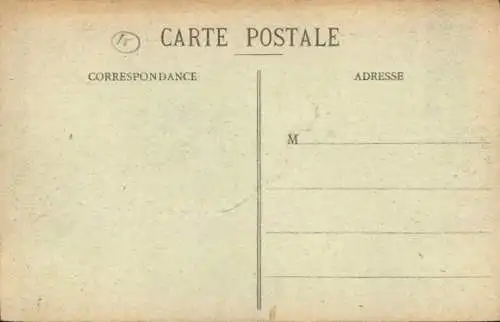 Ak Luneville Meurthe et Moselle, Le Faubourg d'Einville apres l'incendie, 1. Weltkrieg