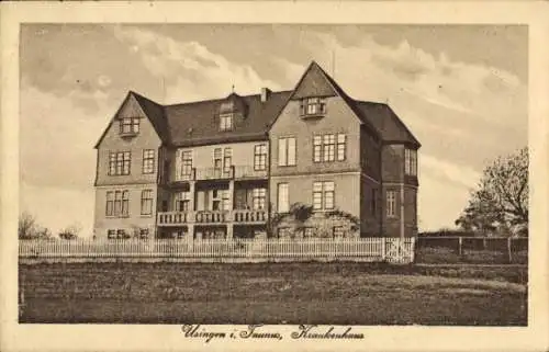 Ak Usingen im Taunus Hessen, Krankenhaus