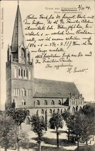 Ak Eberswalde im Kreis Barnim, Maria Magdalenenkirche