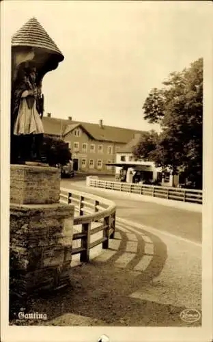 Ak Gauting in Oberbayern, Straßenpartie