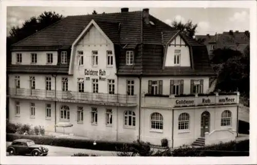 Ak Ostseebad Grömitz in Holstein, Goldene Ruh am Meer