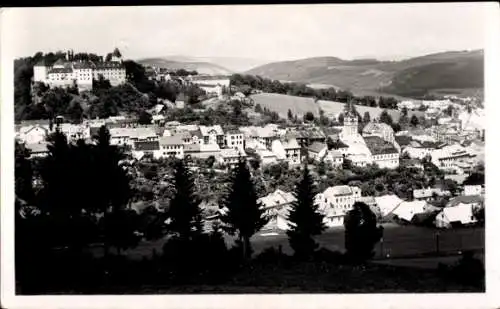 Ak Vimperk Winterberg Böhmerwald Südböhmen, Gesamtansicht