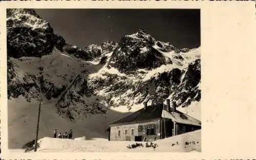 Ak Stará Lesná Vysoke Tatry Hohe Tatra Slowakei, Zelené Pleso, Zöld tó, Grüner See