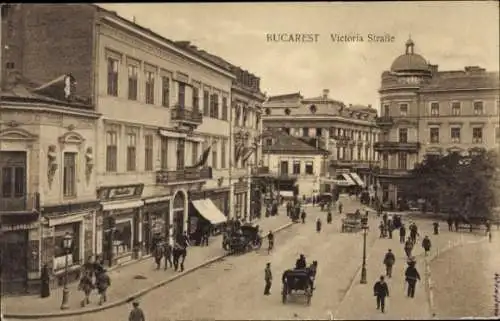 Ak București Bukarest Rumänien, Viktoria-Straße