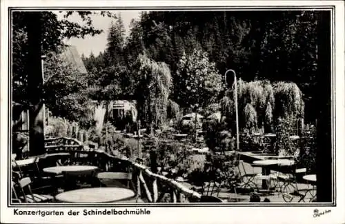 Landpoststempel Schindelbach über Marienberg, Schindelbachmühle Ansichtskarte, 21.06.1938