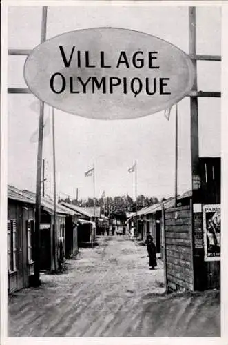Sammelbild Olympia 1936, Olympisches Dorf von 1924, Village Olympique