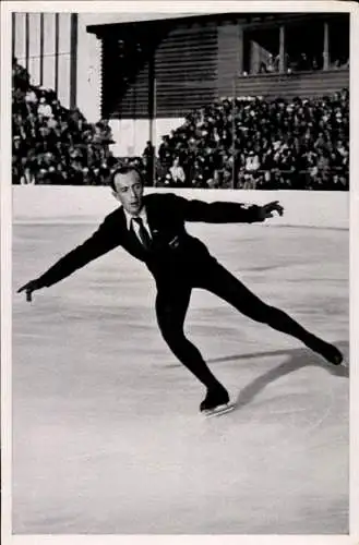 Sammelbild Olympia 1936, Eiskunstläufer Ernst Baier